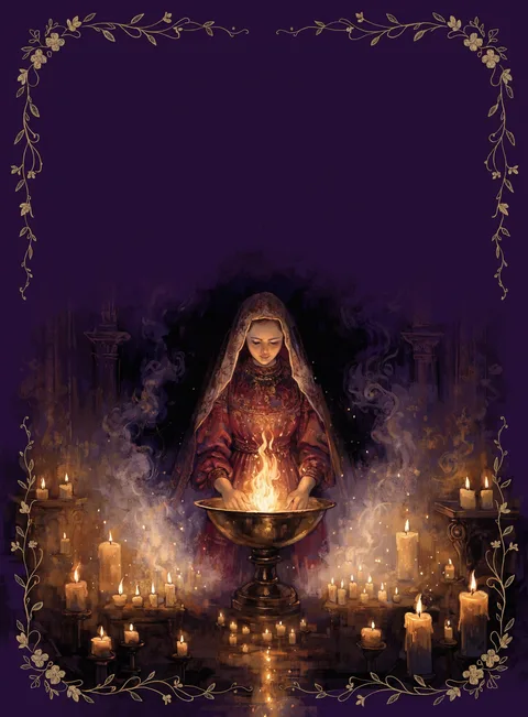 Carta de La Mística con Hestia